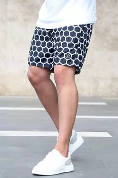 Черные мужские шорты для плавания 4255 MADMEXT