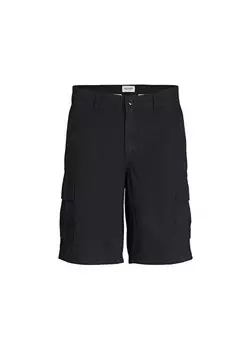 Черные мужские шорты карго JPSTCOLE JJCAMPAIGN SHORT Jack & Jones, черный