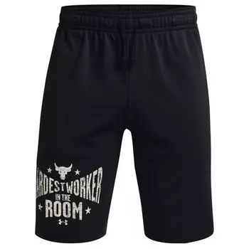 Черные мужские шорты Under Armour Project Rock Terry Under Armour, черный