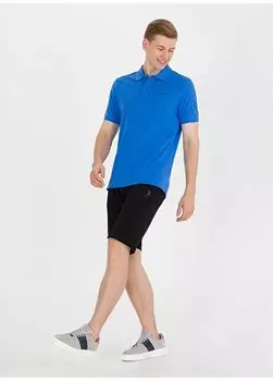 Черные мужские спортивные шорты MARKOIY023 U.S. Polo Assn., черный