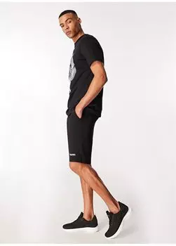 Черные мужские спортивные шорты с принтом DESTI Discovery Expedition, черный