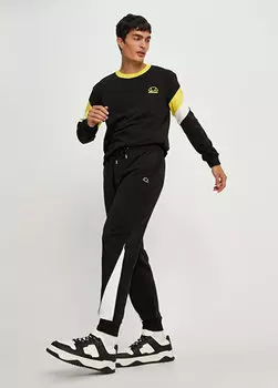 Черные мужские спортивные штаны для джоггеров Ellesse