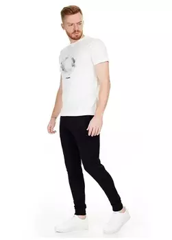 Черные мужские спортивные штаны Hummel