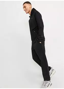 Черные мужские спортивные штаны приталенного кроя JPSTWILL JJCLOUD SEAT PANTS NOOS Jack & Jones, черный