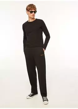 Черные мужские спортивные штаны стандартного кроя 42-001M Essential Skechers, черный