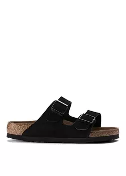 Черные мужские тапочки Birkenstock