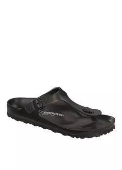 Черные мужские тапочки Birkenstock