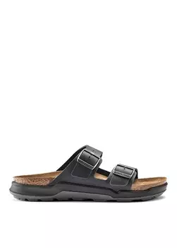 Черные мужские тапочки Birkenstock