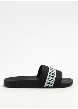 Черные мужские тапочки Dirk Bikkembergs