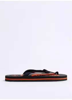 Черные мужские тапочки Harley Davidson