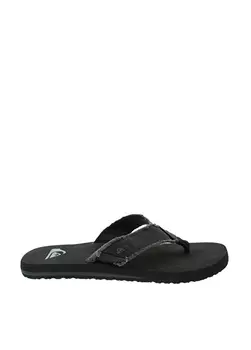 Черные мужские тапочки Quiksilver