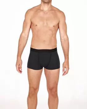 Черные мужские трикотажные боксеры Hom, черный