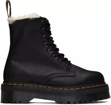 Черные нефритовые ботинки Dr. Martens