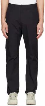 Черные нейлоновые брюки Helmut Lang