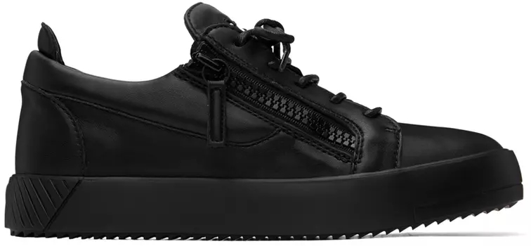 Черные низкие кроссовки The Sharks 5.0 Giuseppe Zanotti