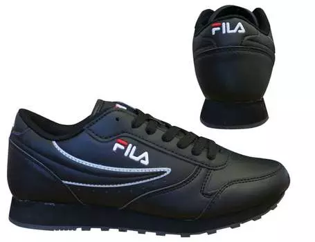 Черные низкие женские кроссовки Orbit Fila, черный