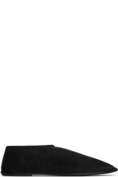 Черные носки-тапочки The Row