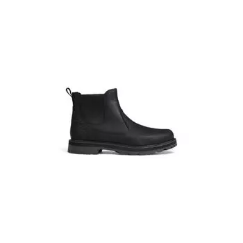 Черные нубуковые кожаные ботинки Timberland