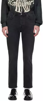Черные облегающие джинсы River Acne Studios