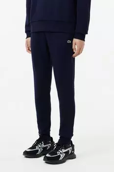 Черные облегающие джоггеры Lacoste, синий