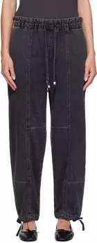 Черные облегченные джинсы Jordan rag & bone