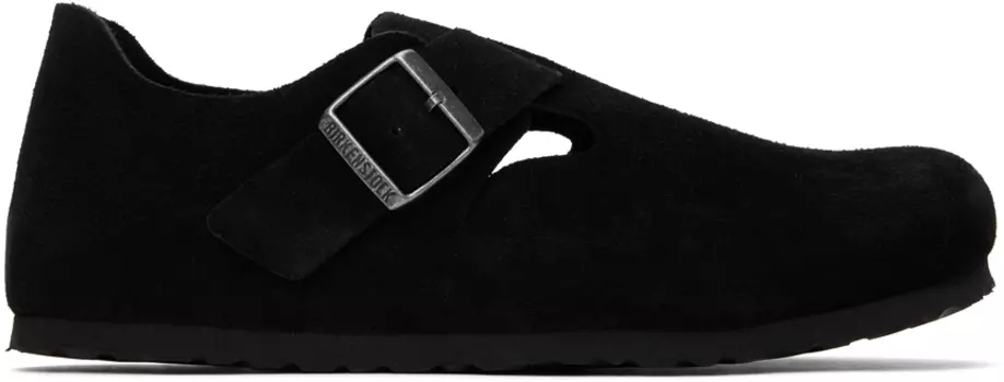 Черные обычные лондонские мокасины Birkenstock
