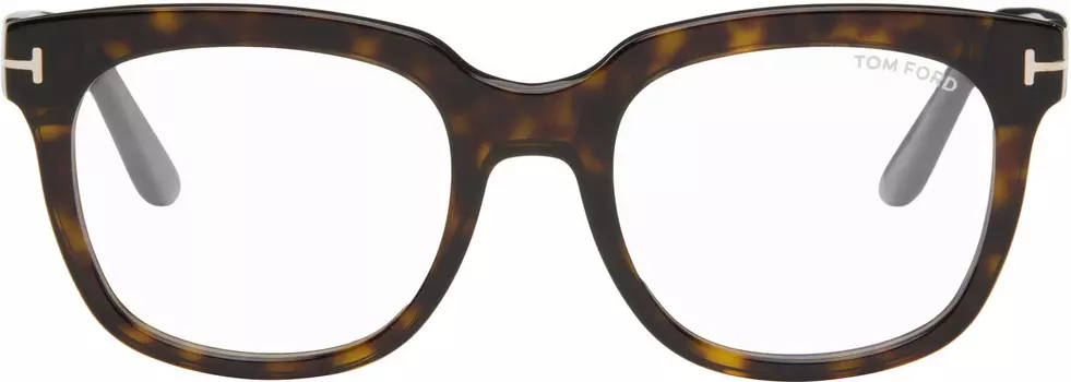 Черные очки в квадратной оправе из ацетата TOM FORD