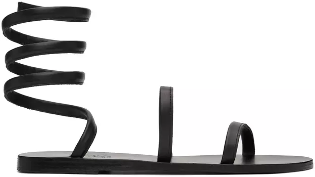 Черные офисные сандалии Ancient Greek Sandals