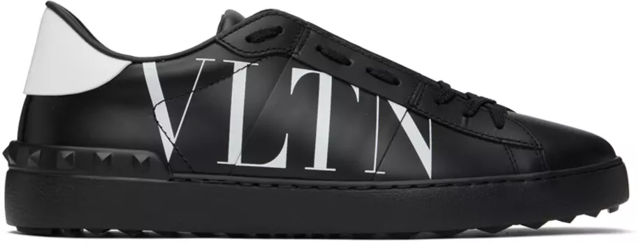Черные открытые кроссовки VLTN Valentino Garavani
