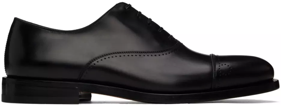 Черные оксфорды Giovanni Ferragamo