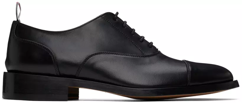Черные оксфорды с кепкой и носком Thom Browne
