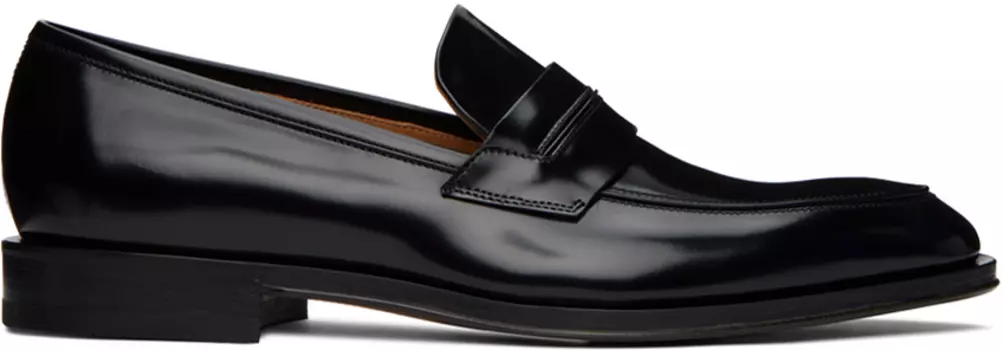 Черные пенни-лоферы Ferragamo