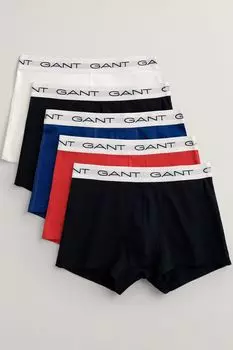 Черные плавки (5 шт) GANT, красный