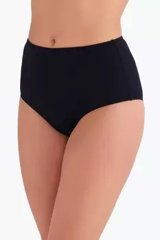 Черные плавки бикини с высокой талией Ayyldz, черный