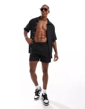 Черные плавки-шорты Farah colbert