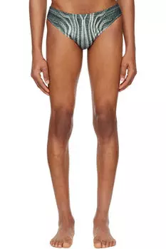 Черные плавки-шорты «The Spirale» Jean Paul Gaultier