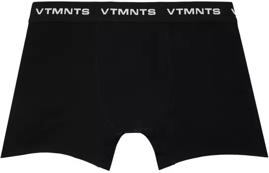 Черные плетеные боксеры VTMNTS
