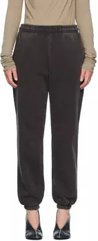 Черные плотные спортивные штаны Entire Studios, Washed black