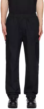 Черные пляжные брюки-карго Stussy