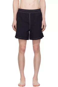 Черные пляжные шорты для плавания AMI Paris