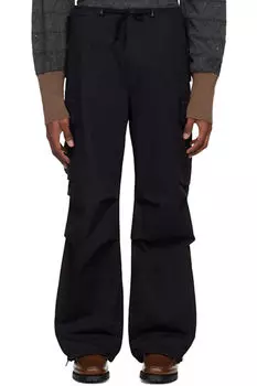 Черные полевые брюки-карго NEEDLES