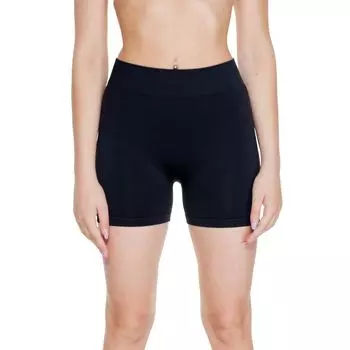 Черные полиамидные короткие шорты Vero Moda