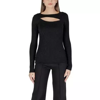 Черные полиамидные топ и футболка b.young