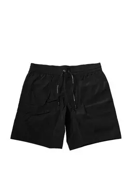 Черные полиэстер пляжная одежда мужские шорты Плавки Dolce & Gabbana, Black
