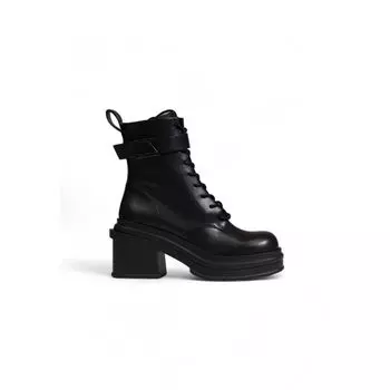 Черные полиэстеровые ботинки Armani Exchange