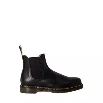 Черные полиэстеровые ботинки Dr. Martens