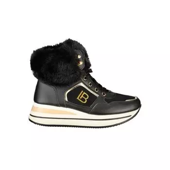 Черные полиэстеровые ботинки Laura Biagiotti