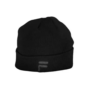 Черные полиэстеровые шапка и кепка Fila