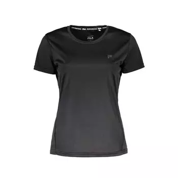 Черные полиэстеровые топ и футболка Fila
