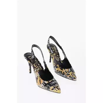 Черные полиэтиленовые сандалии Versace, Black